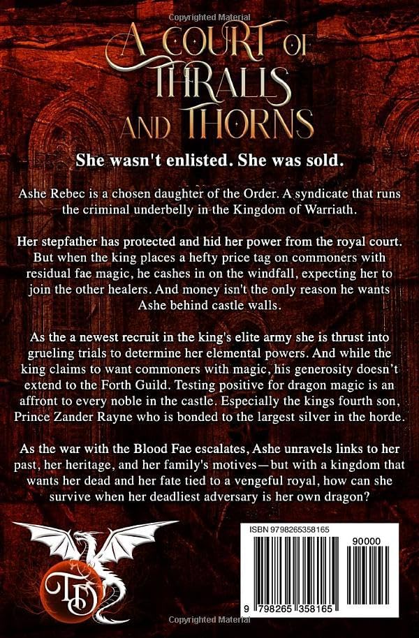 A Court of Thralls and Thorns: Romantasy: Throne of the Blood Fae (The Forth Guild) by Tia Didmon