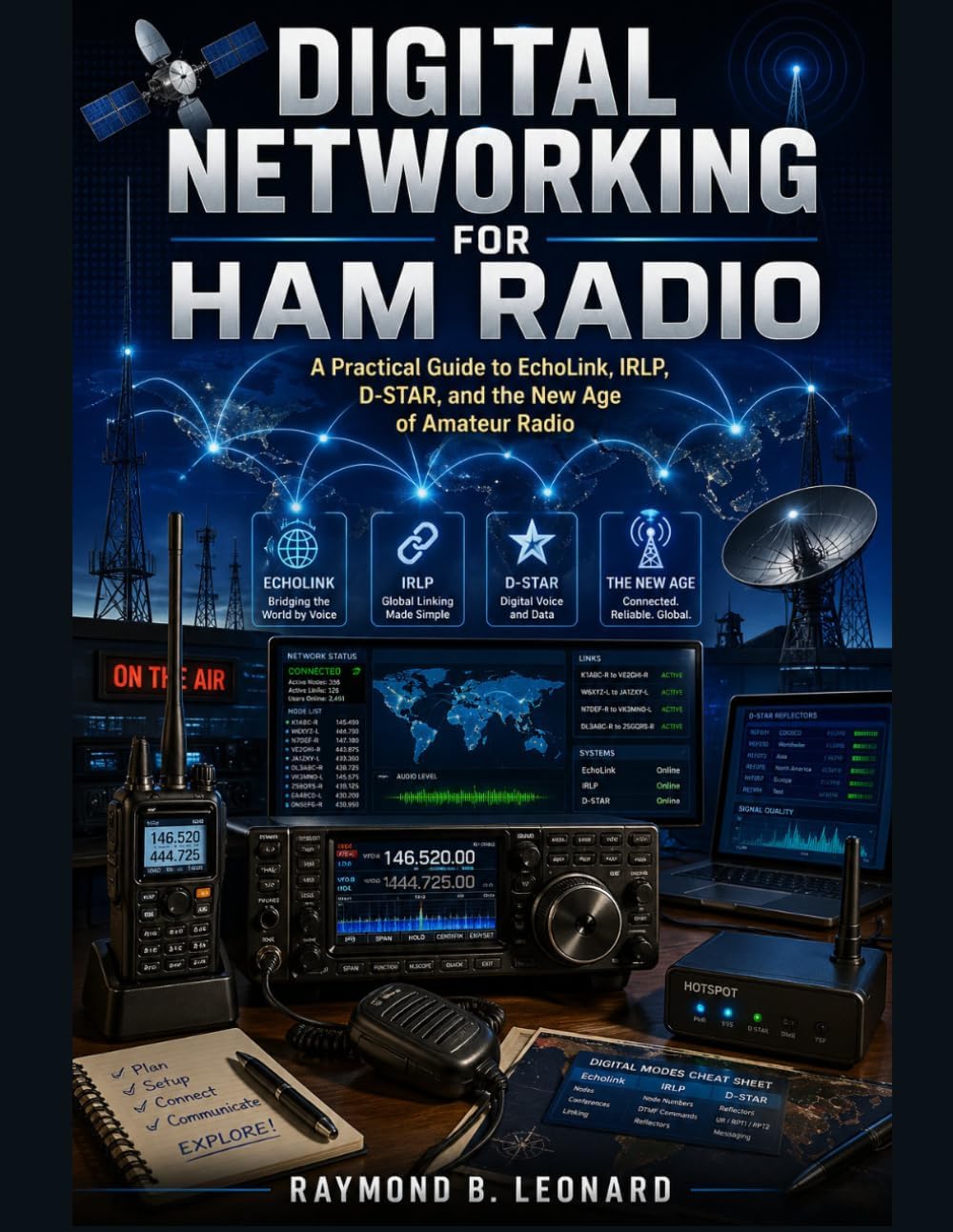 DIGITAL NETWORKING FOR HAM RADIO: A Practical Guide to Echolink, IRLP, D-STAR, and the New Age of Amateur Radio by RAYMOND B. LEONARD