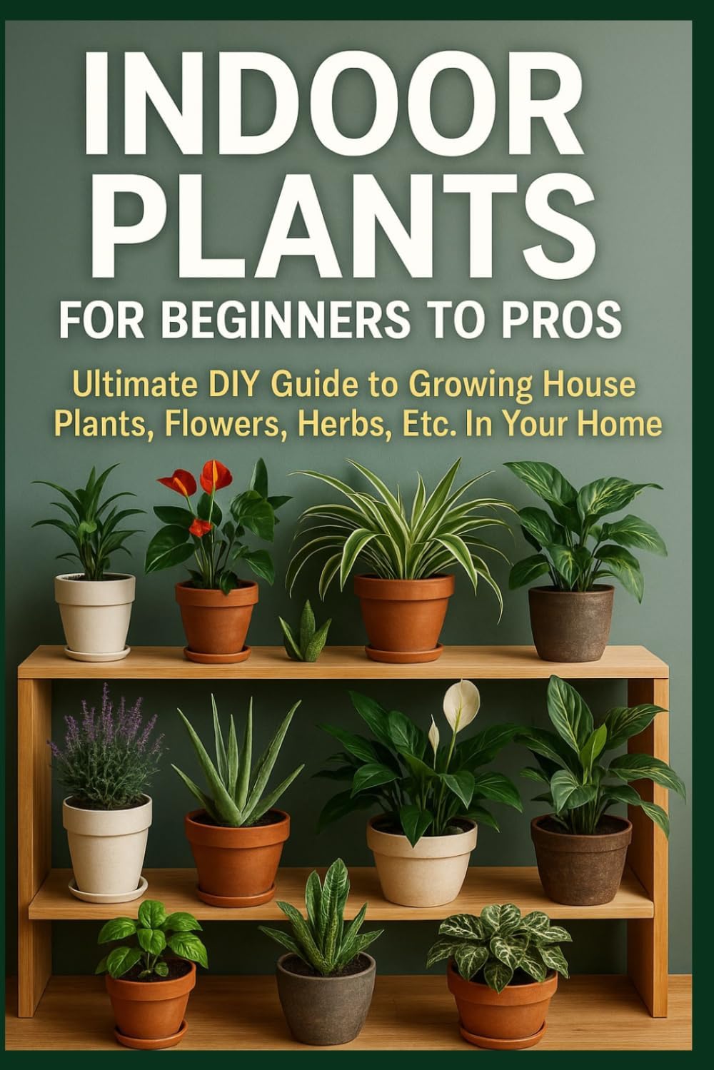 Indoor Plants for Beginners to Pros: Ultimate DIY Guide to Growing House Plants, Flowers, Herbs, Etc. In Your Home (DIY Home & Yard: Indoor Plants, ... Food, Composting, Hydroponics, Pools...) by James Harrison