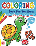 Coloring Book for Toddlers 2-4 years: Cute Animals and Simple Pictures To Learn and Color by Samira Taj