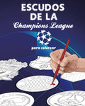 Escudos de la champions league para colorear (Spanish Edition) by Alberto Navarro