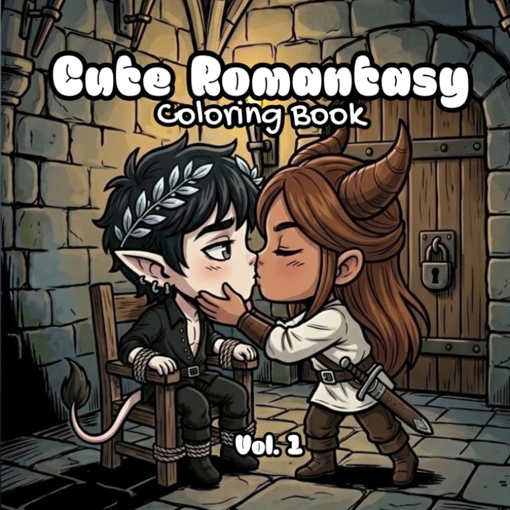 Cute Romantasy: Coloring Book - Volume 1 by Koe Shop