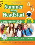 Lumos Summer HeadStart Workbook, 8th to 9th Grade: Math, Reading, Writing, Science, Fun Activities, Online Resources & AI Tutor: A Complete Summer ... Learning Loss for Students Starting 9th Grade by Lumos Learning