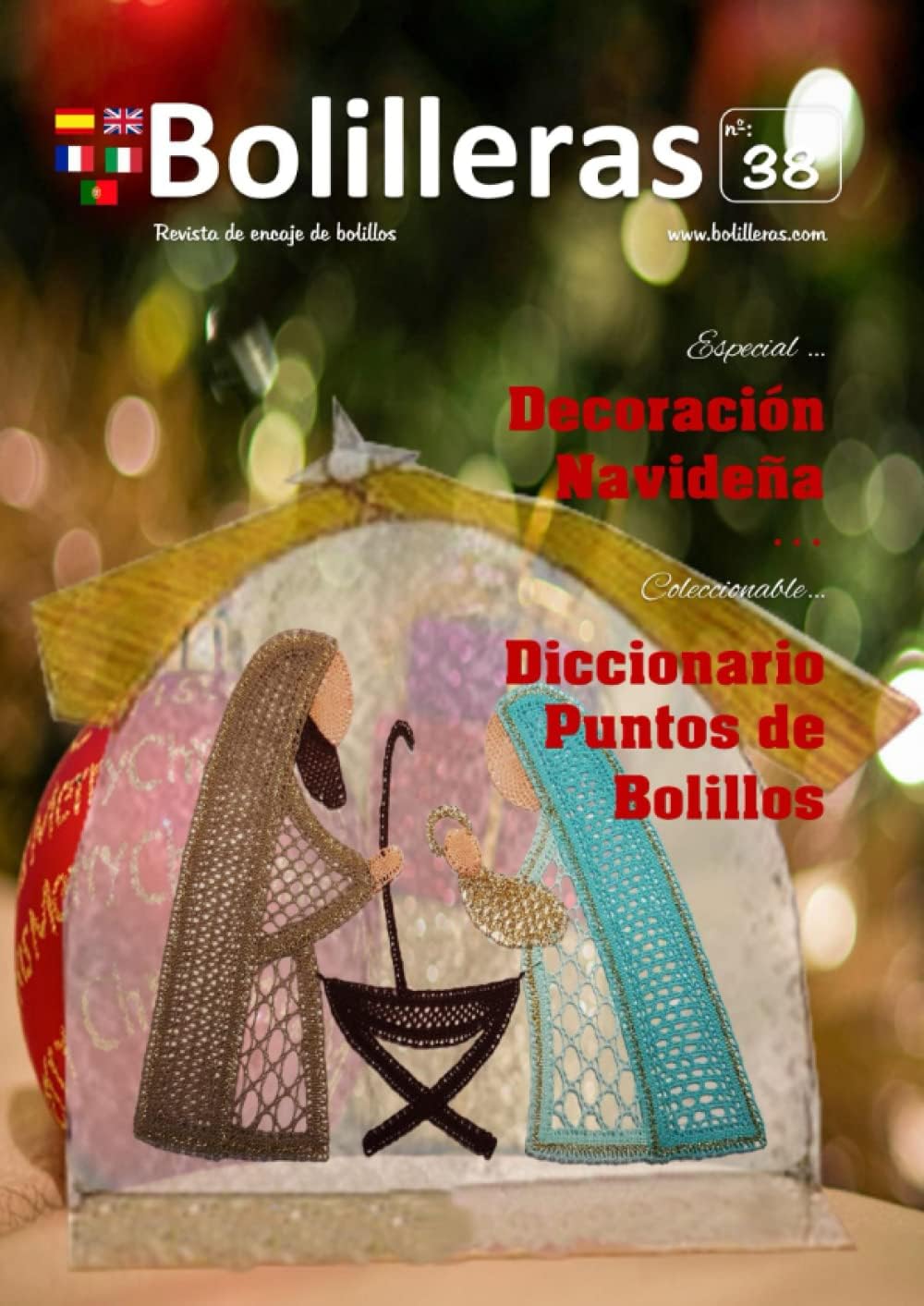 Bolilleras 38: Revista de encaje de bolillos (Spanish Edition) by Maribel Albert