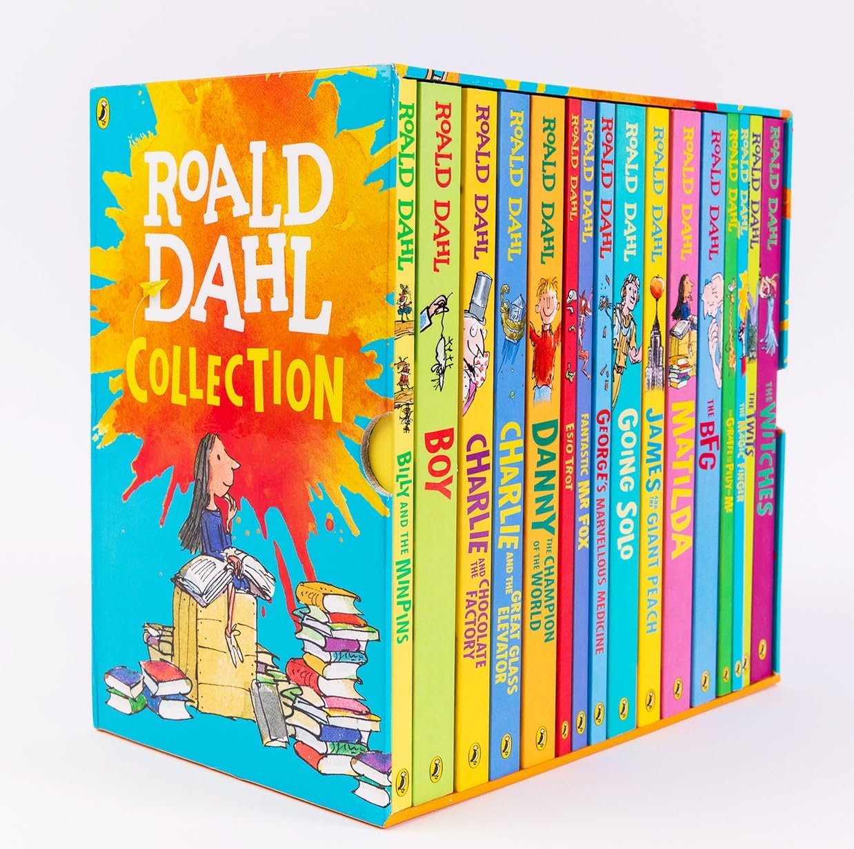 Roald Dahl Collection 16 Books Box Set by Roald Dahl