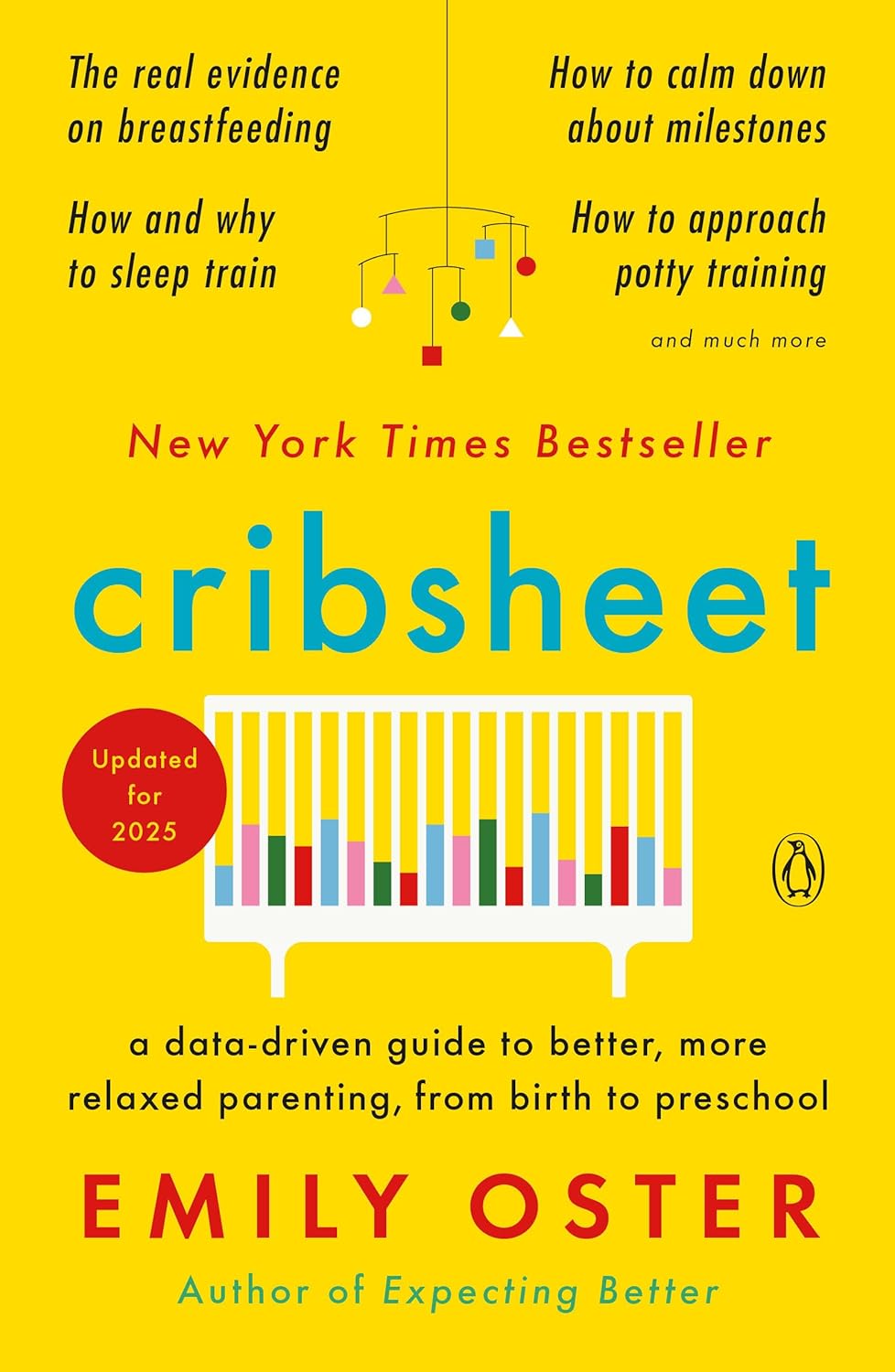 Cribsheet: A Data-Driven Guide to Better, More Relaxed Parenting, from Birth to Preschool (The ParentData Series) by Emily Oster