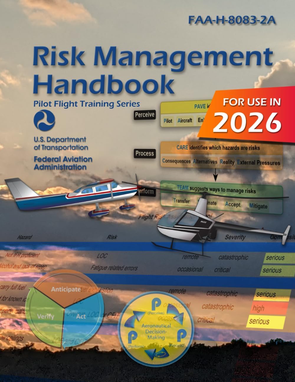 Risk Management Handbook FAA-H-8083-2A (Color Print): (Pilot Flight Training Series) by U.S. Department of Transportation