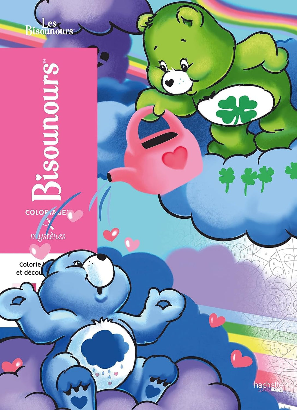 Coloriages mystères - Bisounours: Colorie les chiffres et découvre l'image ! by Eugénie Varone
