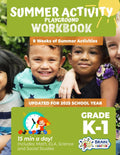 Summer Activity Playground Kindergarten: 8 Weeks of Summer Activities - Math, ELA, Science, Reading and Social Studies by Brain Hunter Prep