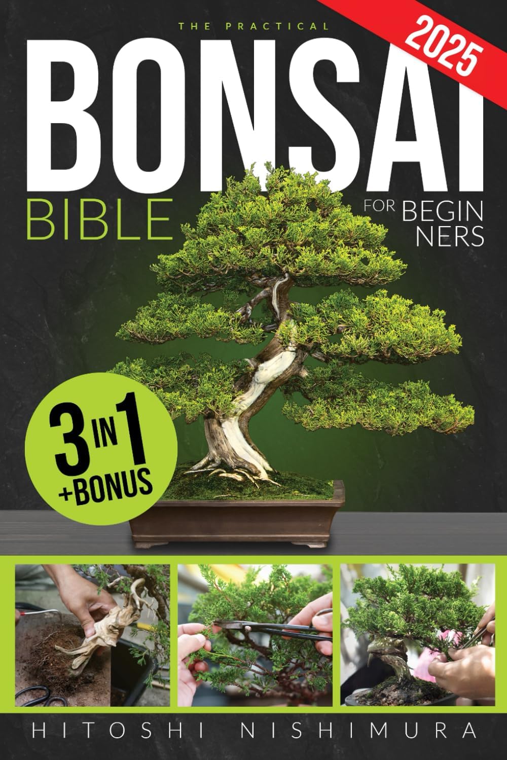 The Practical Bonsai Bible for Beginners: Discover All the Secrets of This Ancient Asian Art to Grow and Take Care of Everlasting Bonsai by Hitoshi Nishimura