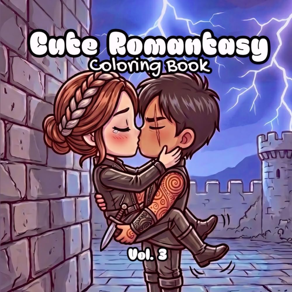 Cute Romantasy: Coloring Book - Volume 3 by Koe Shop