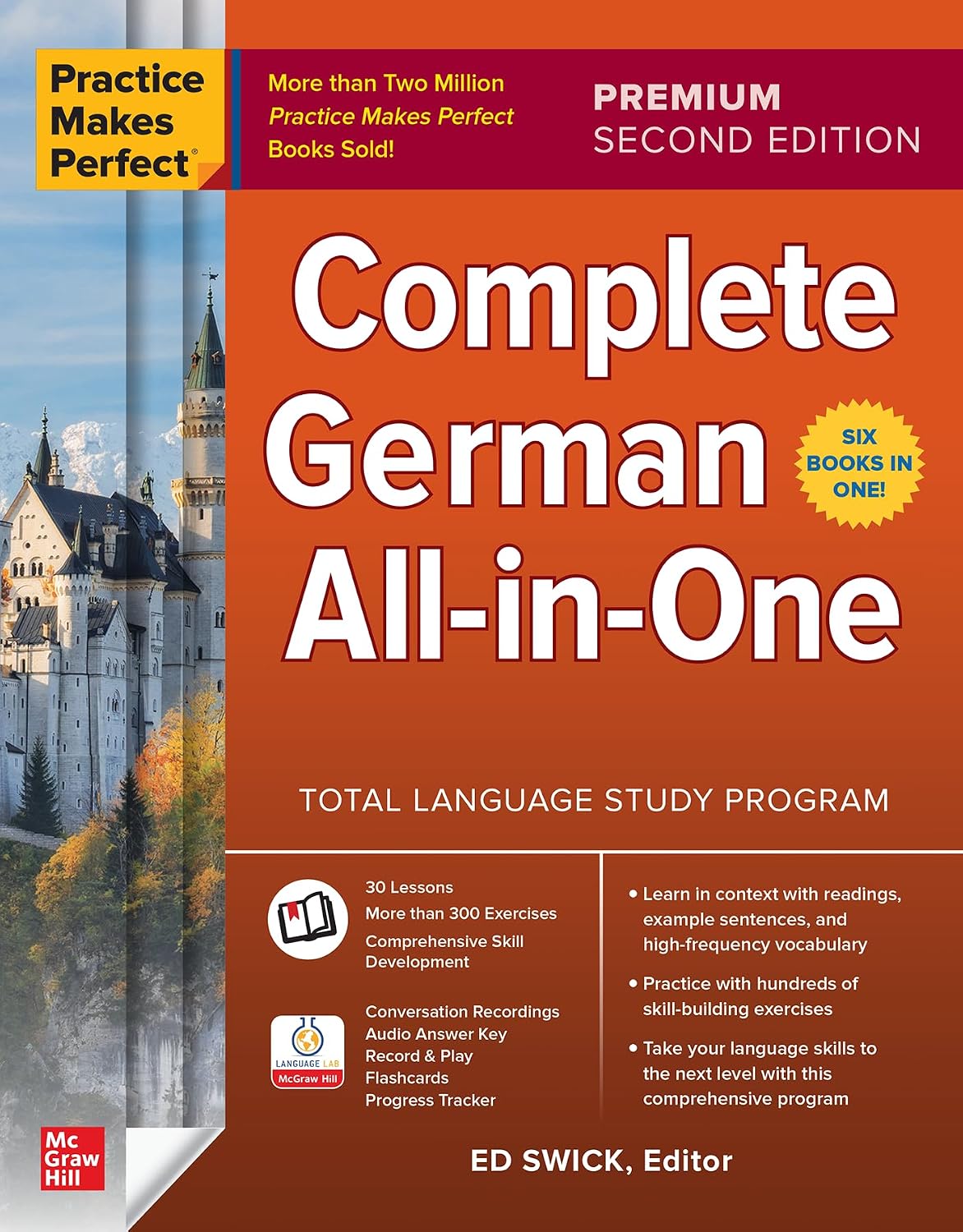 Practice Makes Perfect: Complete German All-in-One, Premium Second Edition by Ed Swick