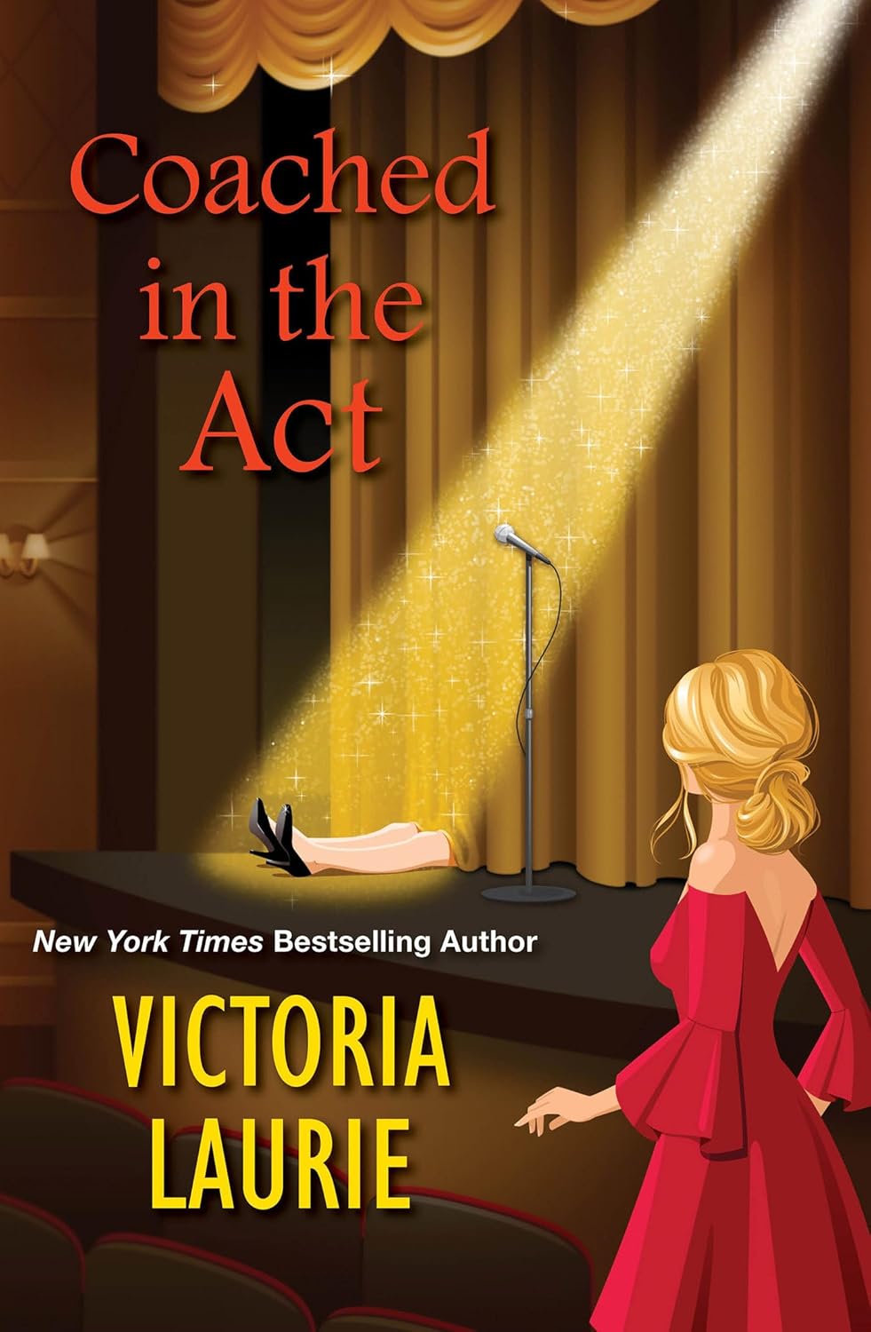 Coached in the Act (A Cat & Gilley Life Coach Mystery) by Victoria Laurie