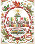 Christmas Extra Large Print Word Search: 32 Font Size Edition for Adults & Seniors – 1,000 Festive Holiday Words in Easy Extra-Large Print Puzzles for Relaxation and Seasonal Fun by Nakshi Publishing House