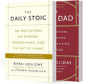 Ryan Holiday 2-Book Collection Set: The Daily Stoic & The Daily Dad – 366 Meditations on Wisdom, Perseverance, Parenting & Love (by Ryan Holiday The daily stoic and The daily dad) by Ryan Holiday