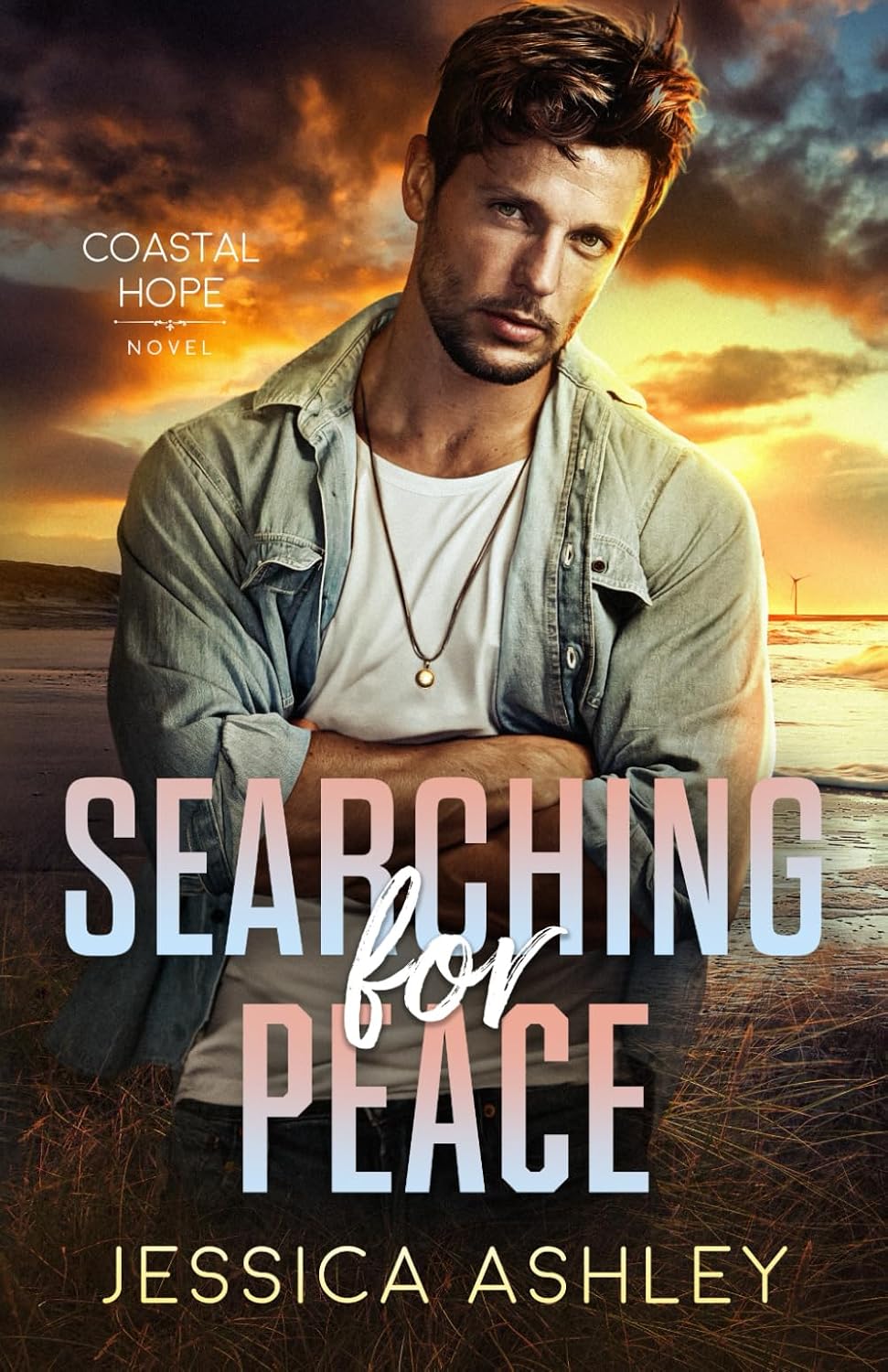 Searching for Peace: A Clean Enemies to Lovers Romantic Suspense (Coastal Hope) by Jessica Ashley