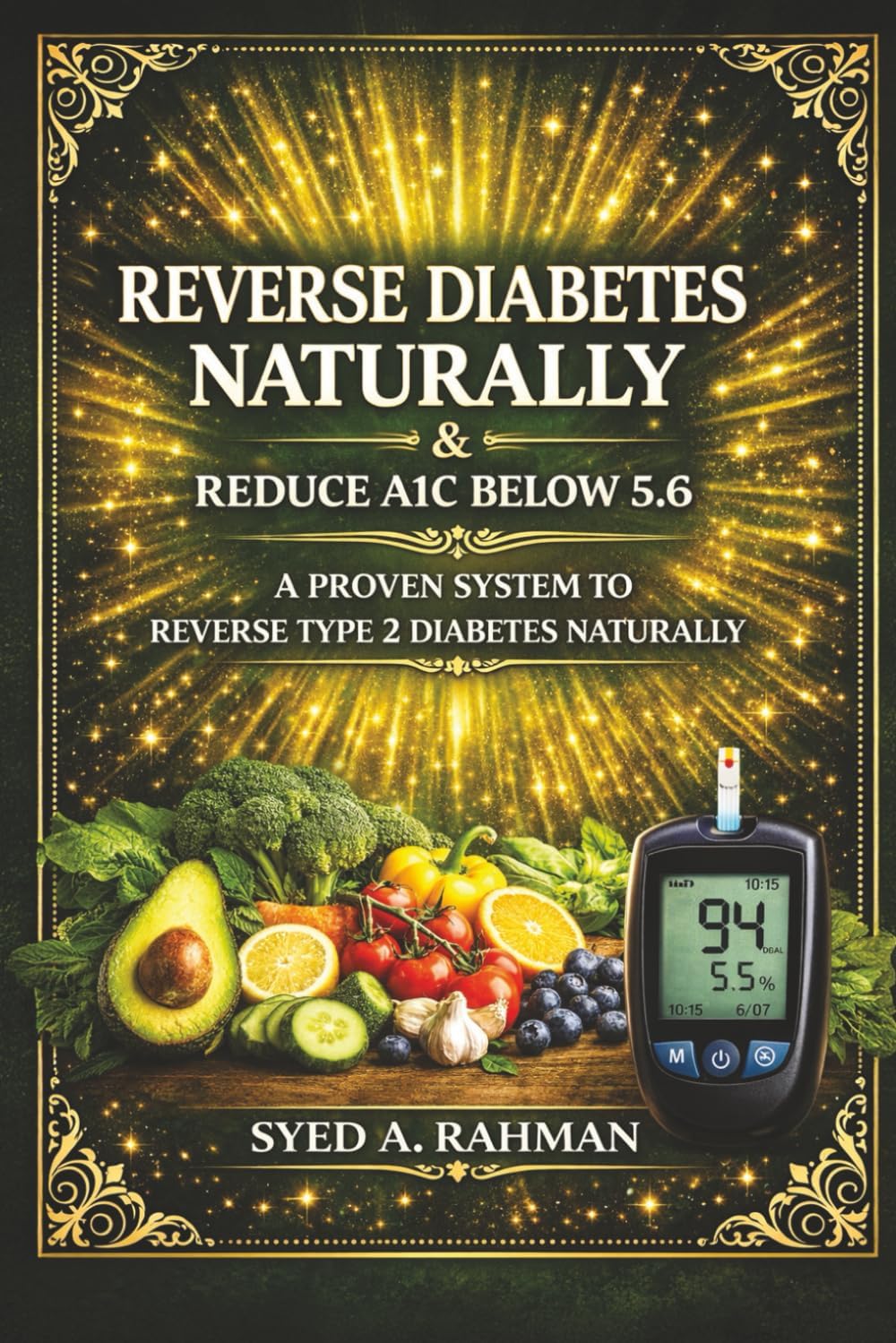REVERSE DIABETES NATURALLY AND REDUCE A1C BELOW 5.6: A PRACTICAL GUIDE TO MANAGE DIABETES THROUGH DIET & EXERCISE (Mother of all Routines series) by SYED A. RAHMAN