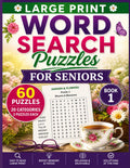 Large Print Word Search Puzzles for Seniors: 60 Fun Puzzles with Solutions — Nostalgia, Nature, Classic TV, Travel & More Vol1: A Brain-Boosting ... Brain Games — Large Print Puzzle Series) by Tanirika Bhatt