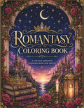 Romantasy Coloring Book: A Fantasy Romance Coloring Book for Adults by A.F. Perkins