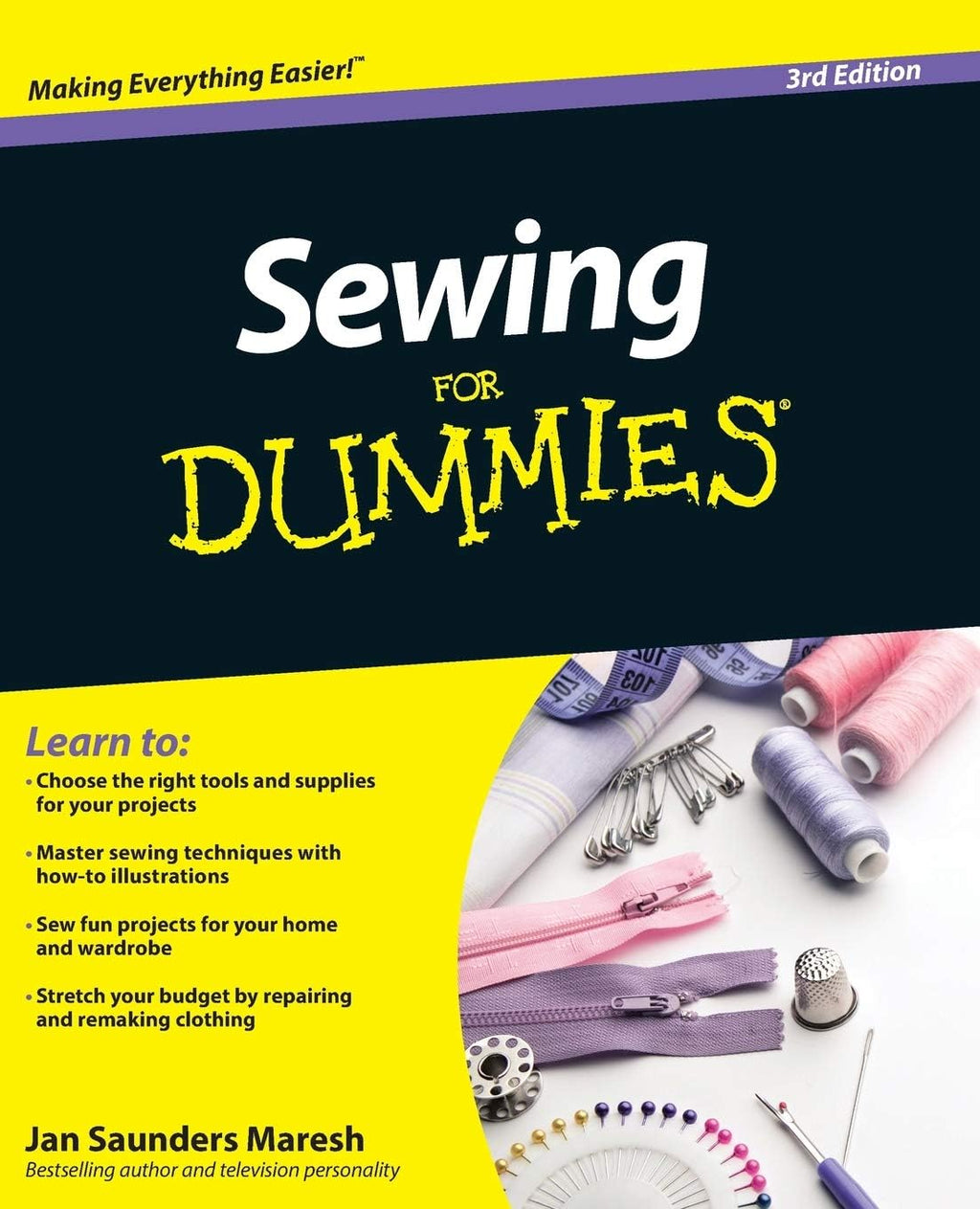 Sewing For Dummies (For Dummies Series) by Jan Saunders Maresh