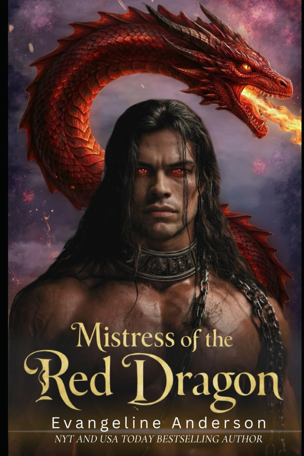 Mistress of the Red Dragon (Mated by Flame--Tales of Dragon Shifter Romantasy) by Evangeline Anderson
