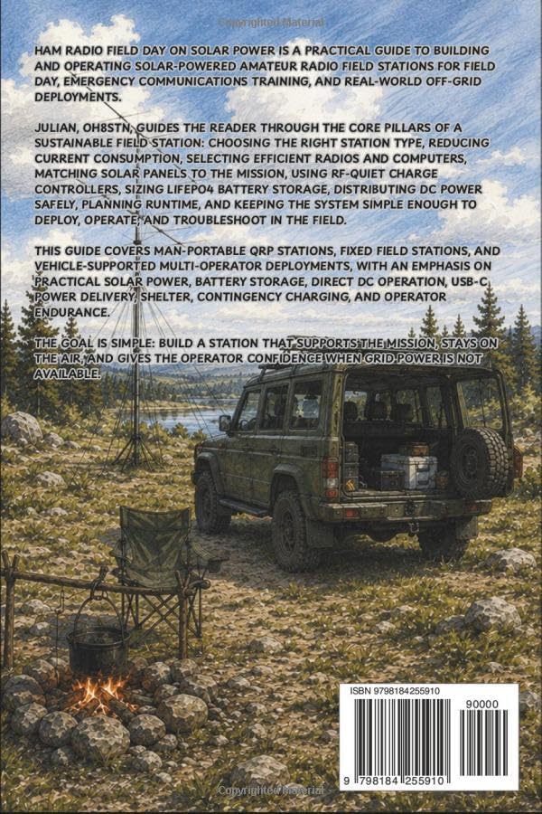 Ham Radio Field Day on Solar Power: A Guide to Solar-Powered Field Deployment (OH8STN: Grid Down Emergency Communications) by Julian White OH8STN