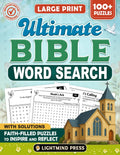 Ultimate Bible Word Search: Inspiring Bible Puzzles to Boost Your Faith and Focus – Large Print Activities for Adults and Seniors by LightMind Press