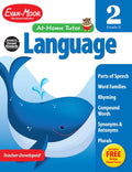 Evan-Moor Language Skills, Grade 2 Workbook: At-Home Tutor, Nouns, Verbs, Adjectives, Parts of Speech, Word Families (At-Home Tutor: Reading & Language) by Evan-Moor Educational Publishers