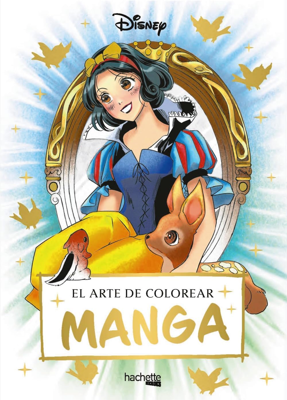 El arte de colorear manga Disney by Servei Gràfic NJR