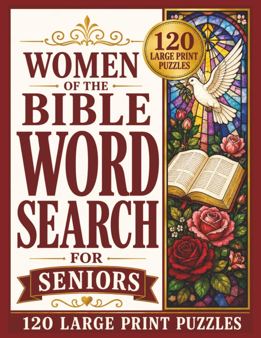 Women of the Bible Word Search for Seniors: 120 Large Print Puzzles Featuring Faithful Women, Mothers & Matriarchs, Queens & Leaders, Women Who ... Print Word Search Collection for Seniors) by Seneca Book Press