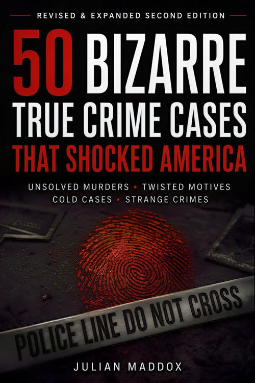 50 Bizarre True Crime Cases That Shocked America: Unbelievable Murders, Twisted Motives, and Unsolved Mysteries You Won’t Believe by Julian Maddox