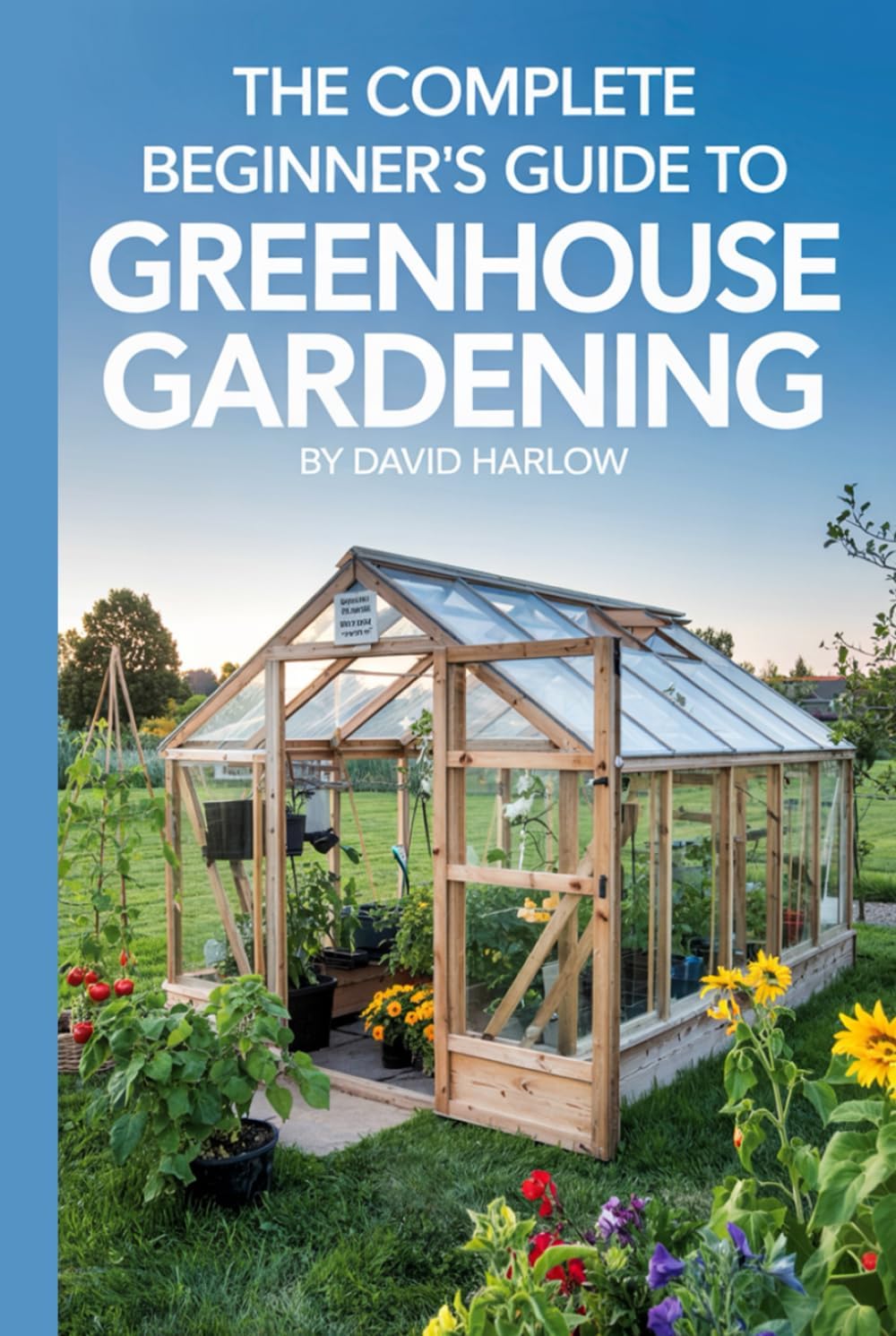 The Complete Beginner’s Guide to Greenhouse Gardening: A Step-by-Step Guide to Build Your First Greenhouse and Grow Fresh Vegetables, Herbs, and Flowers All Year Round on a Budget You Can Afford by David Harlow