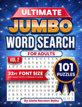 Ultimate Jumbo Word Search for Adults – Volume 2: 101 Large Print Word Search Puzzles for Adults , Seniors & Puzzle lovers | Big 32‑font Easy‑to‑Read ... Brain Games – Large Print Word Search Series) by ALATE NAVEEN BABU