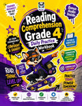 Reading Comprehension Grade 4 Daily Practice Workbook: Common Core 4th Grade Reader Test Prep Activity Resource | Nonfiction & Fiction Passages, ... Reading Comprehension Activity Workbooks) by Polymath Panda
