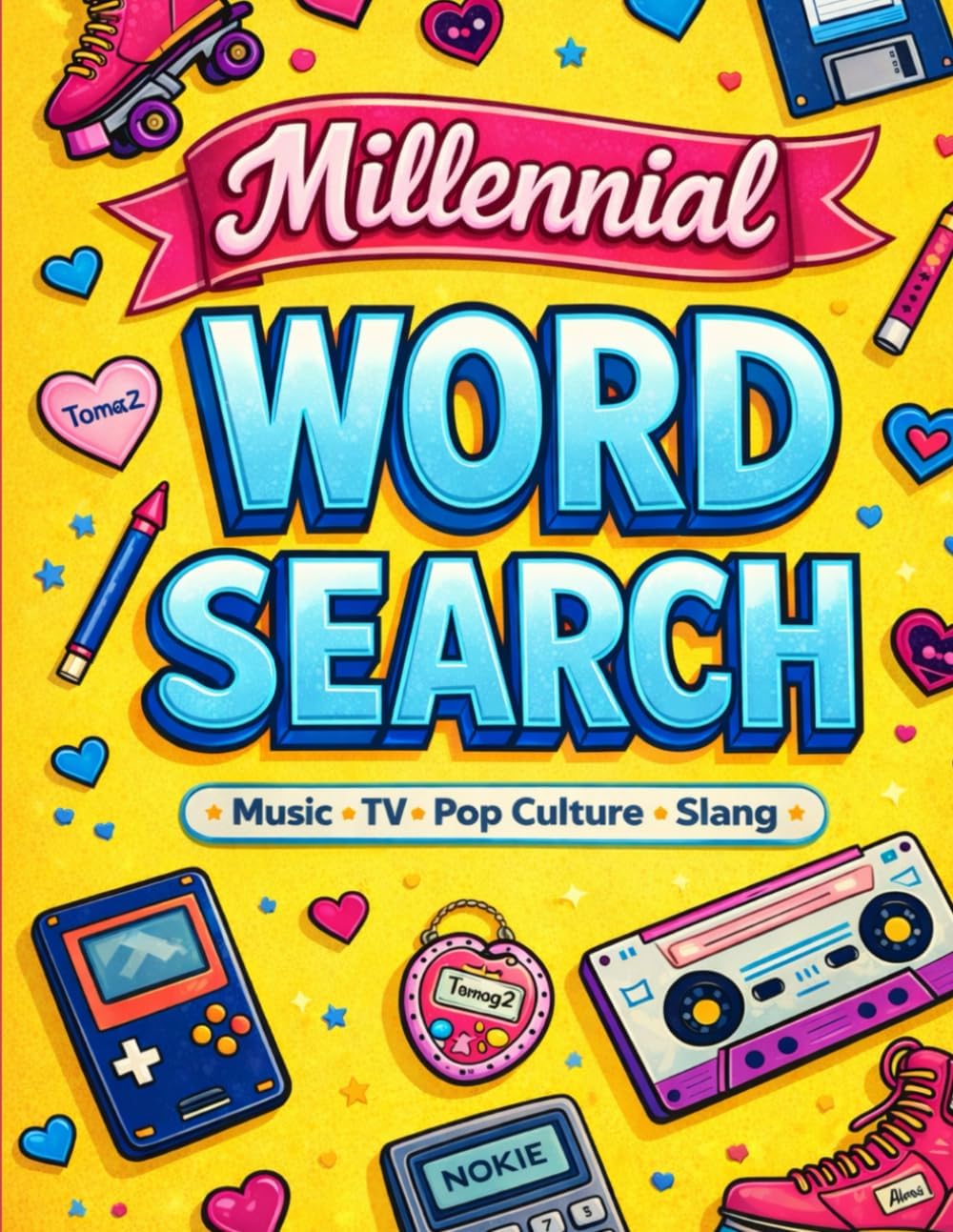 Millennial Word Search: Large Print 80s, 90s & 2000s Nostalgic Puzzle Book for Adults, Seniors & Teens - Retro Pop Culture, Music, Fashion & Throwback ... Gifts) (The Millennial Memories Word Search) by Alecia Olevia