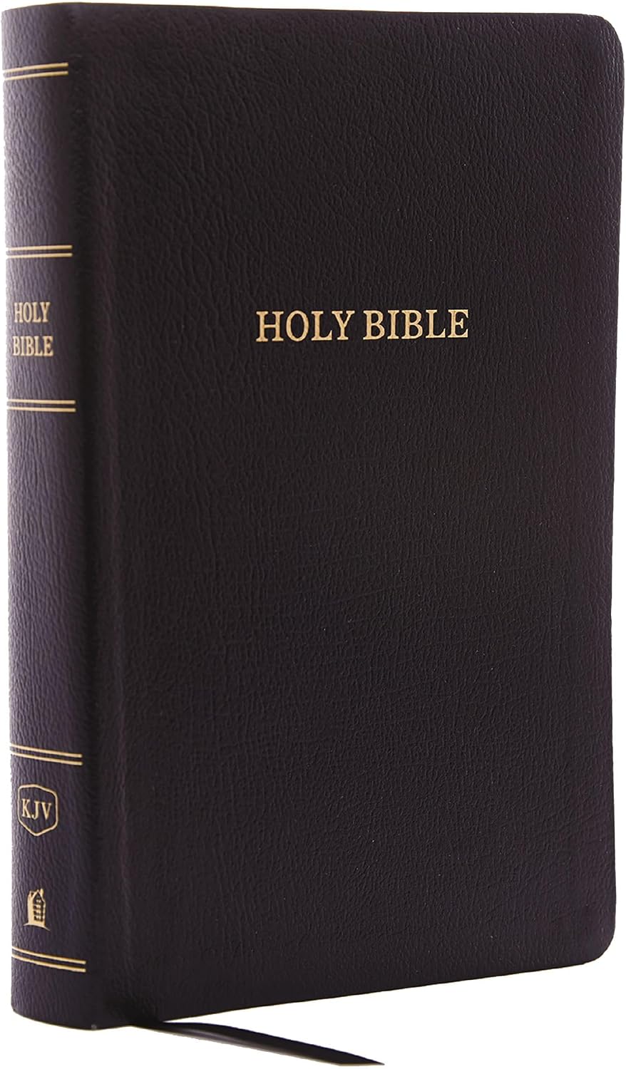 KJV Holy Bible: Personal Size Giant Print with 43,000 Cross References, Black Bonded Leather, Red Letter, Comfort Print: King James Version by Thomas Nelson