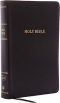 KJV Holy Bible: Personal Size Giant Print with 43,000 Cross References, Black Bonded Leather, Red Letter, Comfort Print: King James Version by Thomas Nelson