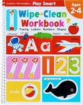 Play Smart Wipe-Clean Workbook: Ages 2-4: Tracing, Letters, Numbers, Shapes by Gakken early childhood experts
