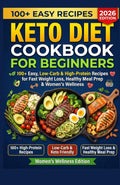 Keto Diet Cookbook for Beginners 2026: 100+ Easy, Low-Carb & High-Protein Recipes for Fast Weight Loss, Healthy Meal Prep & Women’s Wellness by Dr. Amenda Hawkins PhD