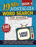 1980s Nostalgia Word Search For Seniors: Large Print Puzzle Book with 100 Themed 80s Word Searches Featuring Classic Music, TV Shows, Cars, Slang & ... Lane Nostalgia Word Search for Seniors) by Memory Lane Publishing
