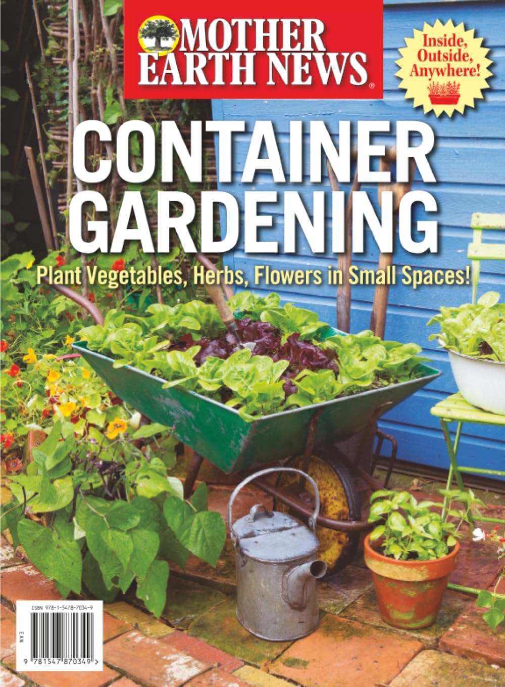 Mother Earth News Container Gardening by The Editors of Mother Earth News