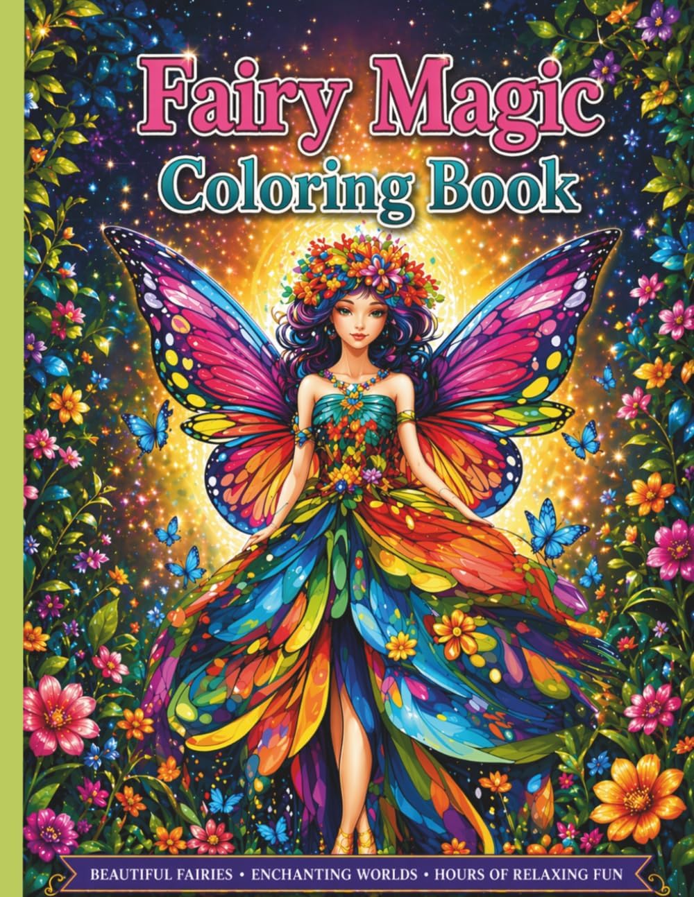 Fairy Magic Coloring Book by Michelle Urra