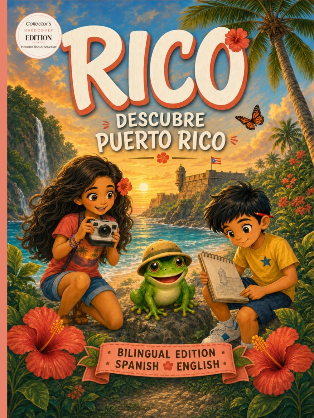 Rico: Descubre Puerto Rico / Discover Puerto Rico (Las aventuras de Rico) (Spanish Edition) by Sheila Lugo