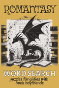 Romantasy Word Search: Puzzle Book for Girlie Readers | Romantic Fantasy Fun with Love, Kiss, Lust & More | 6x9 Inches, 110 Pages by Lucy Artworks