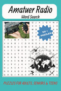 Amateur Radio Word Search: Fun Puzzles for the Amateur Radio Operator | 6x9 size book | 50+ puzzles and solutions | Down Time While Waiting for rag chewing by Steven R Smith
