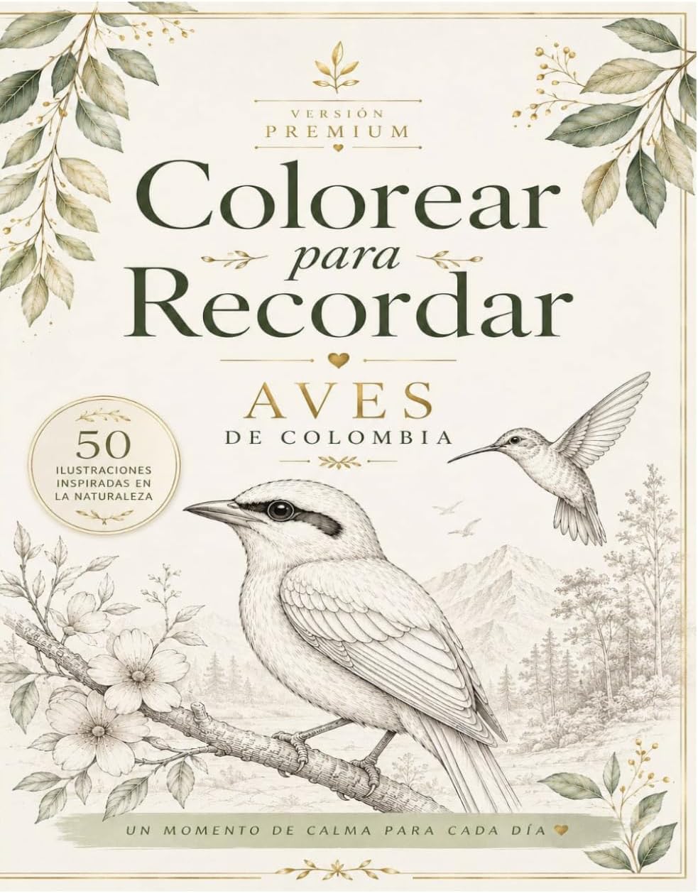 AVES PARA COLOREAR: Edición premium con referencia de color (Spanish Edition) by Dallys Alieth Castillo Quimbayo