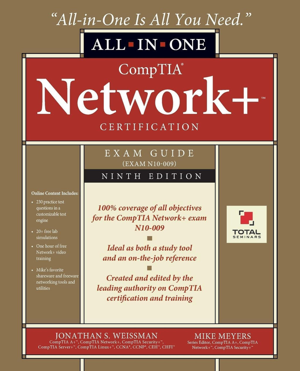CompTIA Network+ Certification All-in-One Exam Guide, Ninth Edition (Exam N10-009) by Jonathan S Weissman