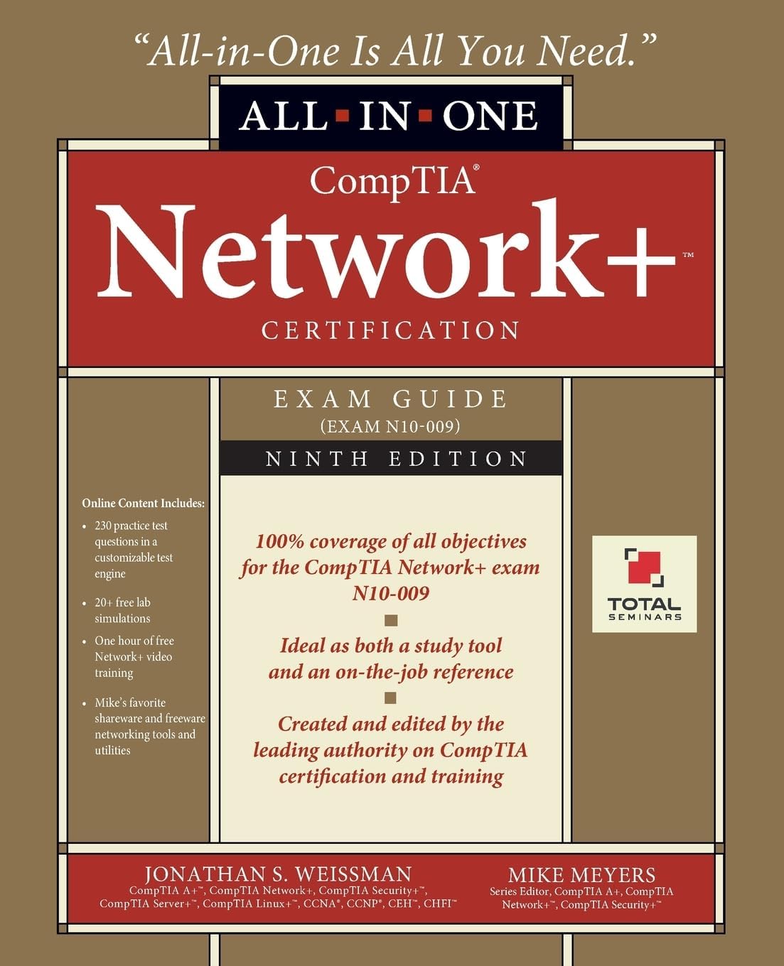 CompTIA Network+ Certification All-in-One Exam Guide, Ninth Edition (Exam N10-009) by Jonathan S Weissman