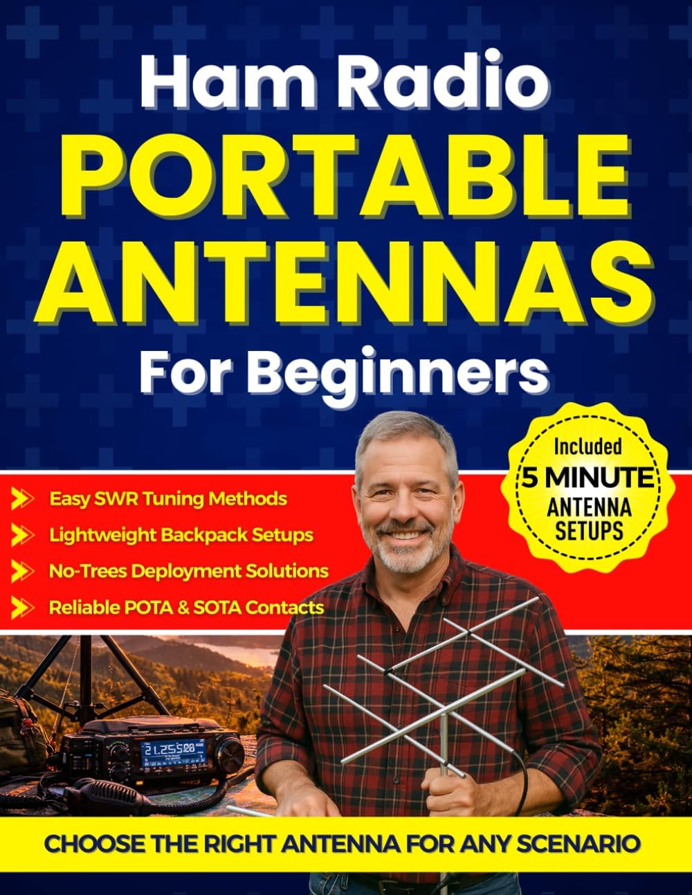 Ham Radio Portable Antennas for Beginners: Step-by-Step Setups for POTA, SOTA, and Portable Ops — Choose the Right Antenna, Deploy Fast, Tune SWR with Confidence by Walt McKinney