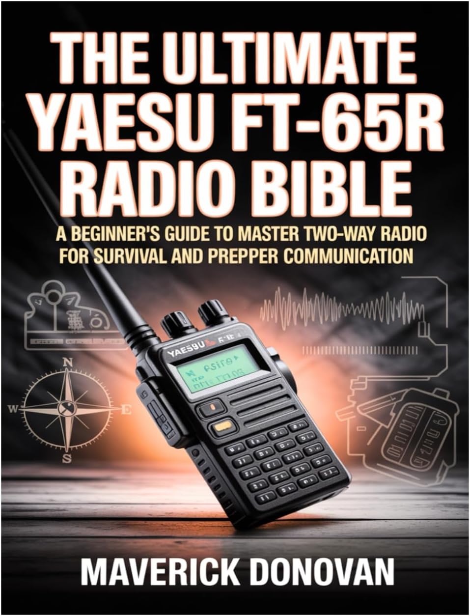 The Ultimate Yaesu FT-65R Radio Bible: A Beginner's Guide to Master Two-Way Radio for Survival and Prepper Communication by Maverick Donovan